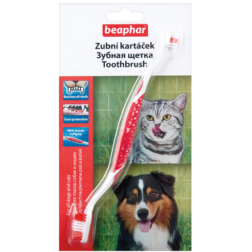 Beaphar Зубная щетка двойная для собак