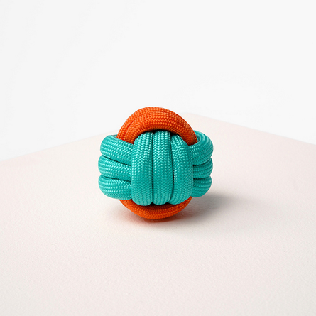Barq - Cordo Mini Мячик для собак, Бирюзовый апельсин – интернет-магазин Ле’Муррр