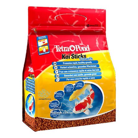 Tetra Pond Koi Sticks Growth корм для растущих прудовых рыб – интернет-магазин Ле’Муррр