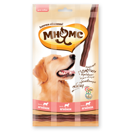 Мнямс Лакомые палочки с ягненком для собак – интернет-магазин Ле’Муррр