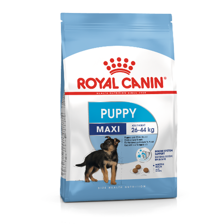 Увеличенная упаковка Royal Canin Maxi Junior Сухой корм для щенков крупных пород (3+1 кг) – интернет-магазин Ле’Муррр