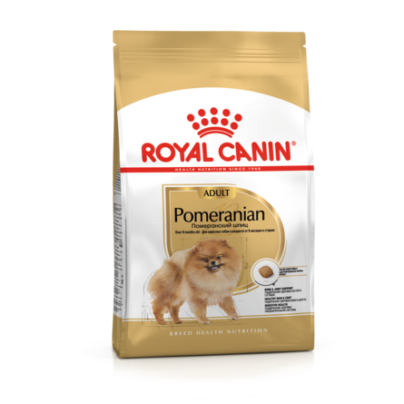 Royal Canin Pomeranian Adult для взрослых собак породы Померанский Шпиц, 1,5 кг - фото 1