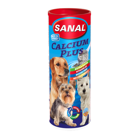Sanal Calcium Plus Кормовая добавка для взрослых собак (с кальцием) – интернет-магазин Ле’Муррр