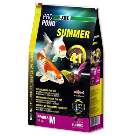 JBL ProPond Summer M Основной летний корм в форме плавающих гранул для карпов кои среднего размера – интернет-магазин Ле’Муррр