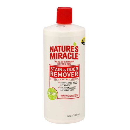 Nature's Miracle Stain & Odor Remover Универсальный уничтожитель пятен и запахов – интернет-магазин Ле’Муррр
