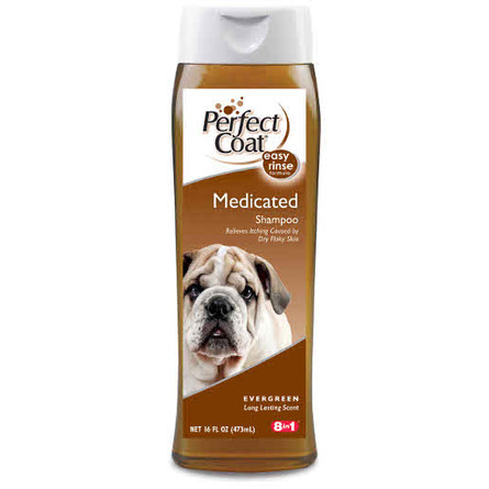8in1 Medicated Shampoo Шампунь дегтярный для собак от перхоти и зуда – интернет-магазин Ле’Муррр