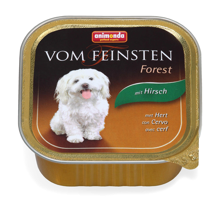 Animonda Vom Feinsten Forest Паштет для взрослых собак всех пород (с олениной), 150 гр