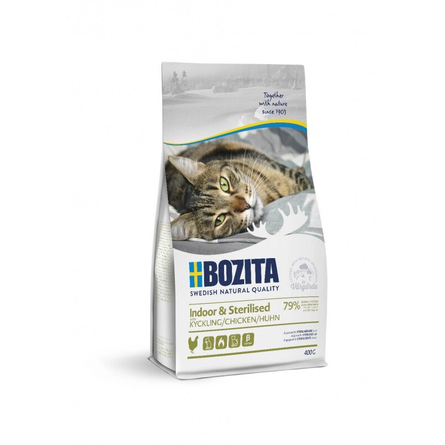 Bozita Indoor&Sterilized Сухой корм для стерилизованных и домашних кошек, 2 кг - фото 1