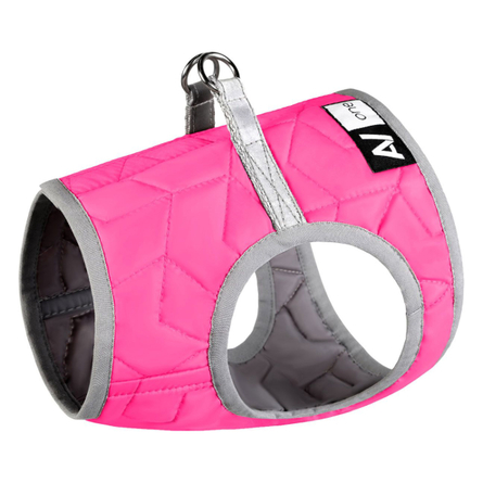 Collar AiryVest One XS2 Мягкая шлейка для собак, розовая - фото 1