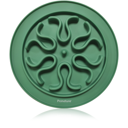 Pronature интерактивная кормушка силиконовая зеленая (Только при покупке корма Pronature)