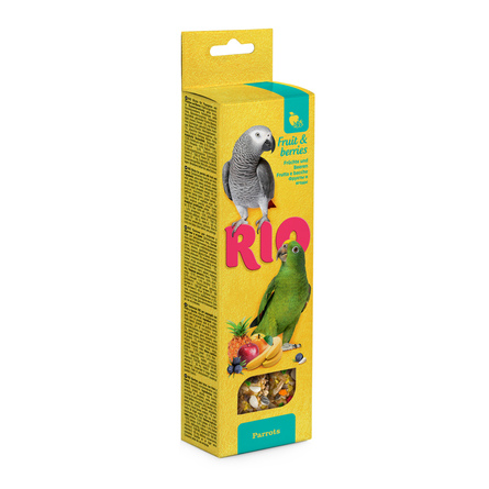 Купить Rio Палочки для крупных попугаев (с фруктами и ягодами), 180 гр за 204.00 ₽