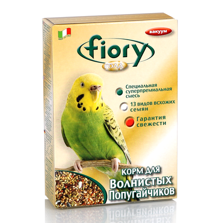 Fiory Oro Корм для волнистых попугаев, 400 гр