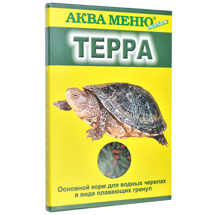 АКВА МЕНЮ ТЕРРА Основной корм для водных черепах, 15 гр