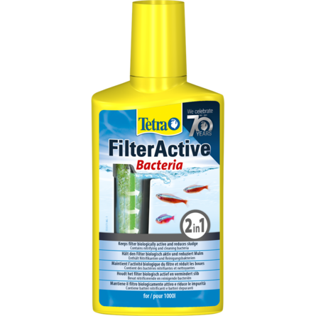 Tetra FilterActive Живые бактерии для тропического аквариума, 250 мл - фото 1