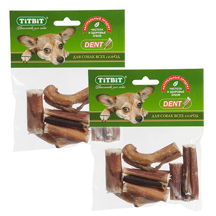 Набор TiTBiT Догодент мини для взрослых собак мелких пород, 2 упаковки - фото 1