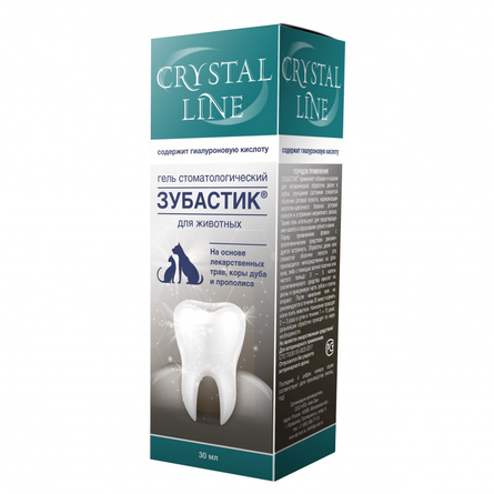 Crystal Line Зубастик Гель стоматологический для животных, 30 мл - фото 1