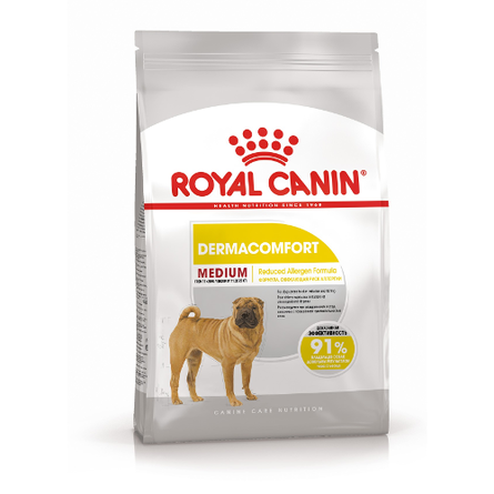 Royal Canin Medium Dermacomfort Сухой корм для взрослых собак средних пород с чувствительной кожей, 10 кг - фото 1