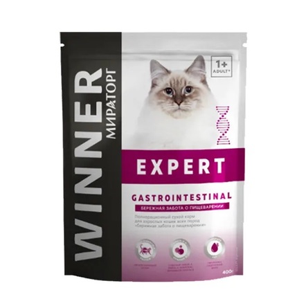 Мираторг Winner Expert Gastrointestinal Сухой корм для кошек 