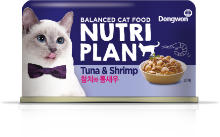 NUTRI PLAN Тунец с креветками в собственном соку для кошек – интернет-магазин Ле’Муррр