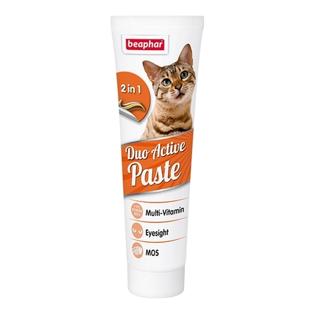 Beaphar Duo-Active Paste For Cats Паста для активных кошек (с витаминами), 100 гр