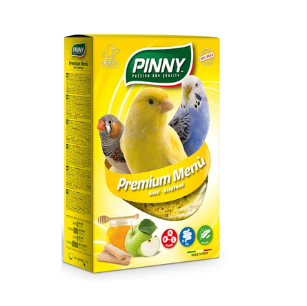 PINNY PM Мягкий витаминный корм для птиц с медом и яблоками, 350 гр - фото 1