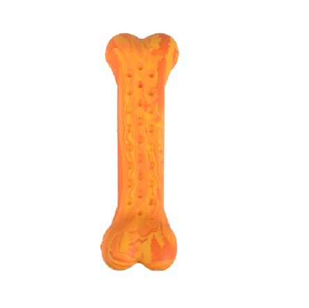 Flamingo Игрушка для собак Кость из резины с ароматом курицы, 10,5 см – интернет-магазин Ле’Муррр