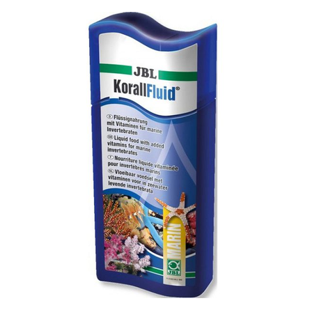 JBL KorallFluid Жидкий корм с витаминами для кораллов, 100 мл - фото 1