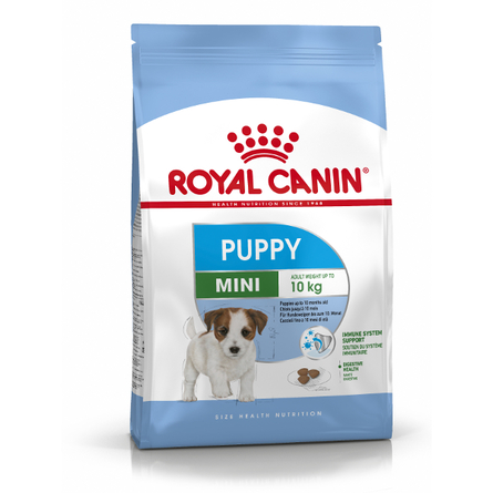 Увеличенная упаковка Royal Canin Mini Junior Сухой корм для щенков мелких пород (500 гр + 300 гр) – интернет-магазин Ле’Муррр