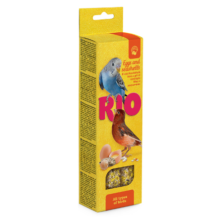 Rio Палочки для всех видов птиц (с яйцом и ракушечником), 80 гр - фото 1