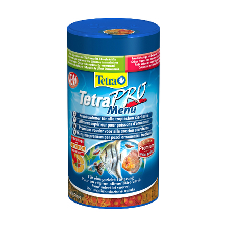 Tetra Pro Menu Основной корм для всех видов рыб, 250 мл - фото 1