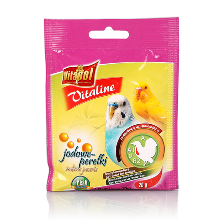 Vitapol VITALINE йодовые жемчужины для птиц – интернет-магазин Ле’Муррр