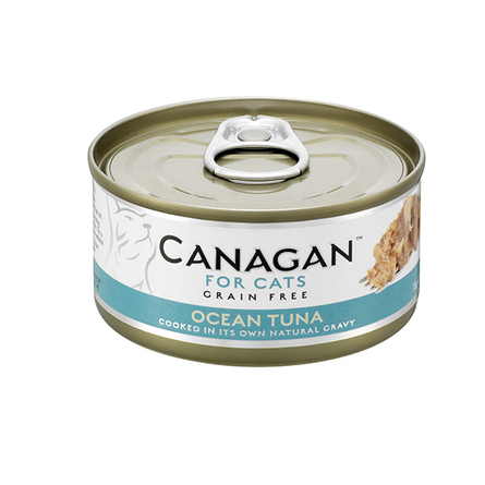 Canagan полнорационный беззерновой влажный корм для кошек всех возрастов (океанический тунец), 900 гр