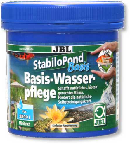 Купить JBL StabiloPond Basis Препарат для стабилизации параметров воды в садовых прудах (250 г на 2500 л), 250 гр за 1120.00 ₽