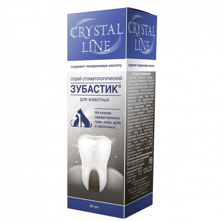Crystal Line Зубастик Спрей стоматологический для животных, 30 мл - фото 1