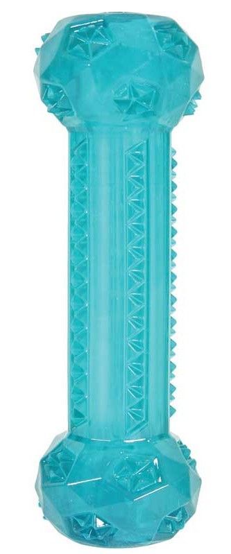 ZOLUX Игрушка хрустящая палочка из термопластической резины (бирюзовая), 15см - фото 1