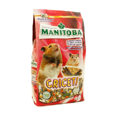Manitoba Criceti Корм для хомяков, 1 кг - фото 1