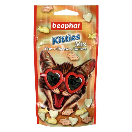 Beaphar Kitty's Mix Витаминизированное лакомство для кошек (ассорти), 32,5 гр