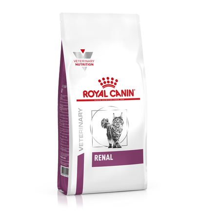Royal Canin Renal Сухой лечебный корм для кошек при заболеваниях почек, 2 кг - фото 1