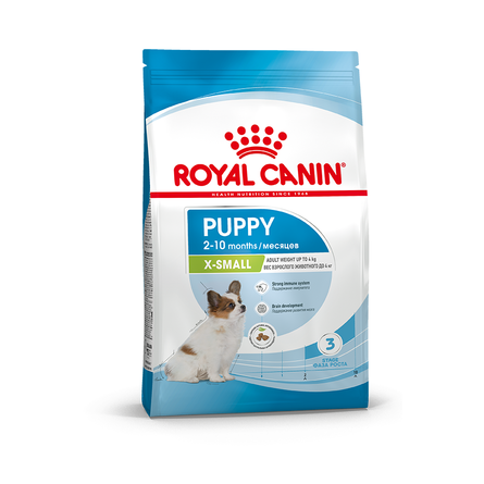 Royal Canin X-Small Puppy Сухой корм для щенков миниатюрных пород, 3 кг - фото 1