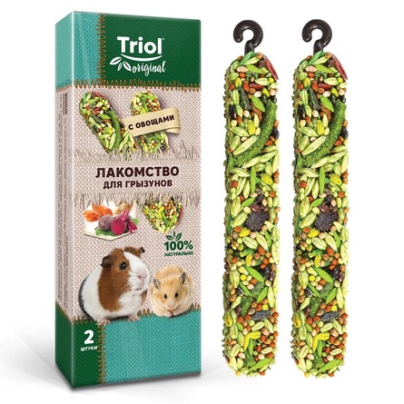 Triol Original Лакомство для грызунов с овощами – интернет-магазин Ле’Муррр