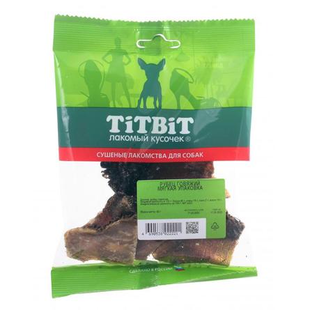 TiTBiT Рубец говяжий 1+1, 80гр, 0,08 кг - фото 1