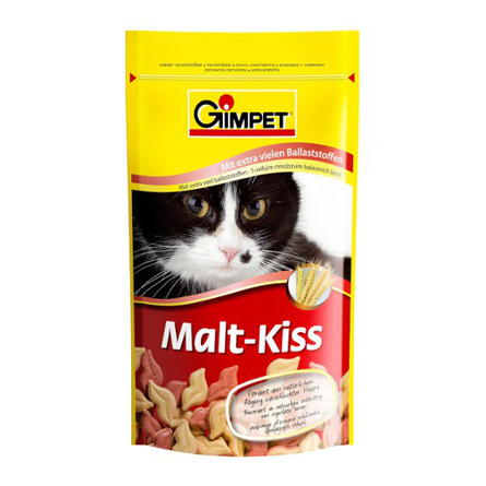 Gimpet Malt-Kiss Витаминизированное лакомство для взрослых кошек для вывода шерсти (с солодом) – интернет-магазин Ле’Муррр