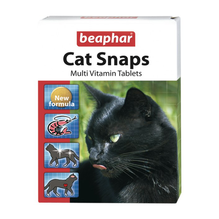 Beaphar Cat Snaps Кормовая добавка для кошек (дополнительный комплекс), 75 таблеток - фото 1