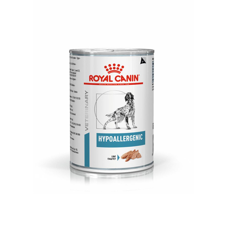 Royal Canin Hypoallergenic Влажный лечебный корм для собак при заболеваниях кожи и аллергиях, 400 гр - фото 1
