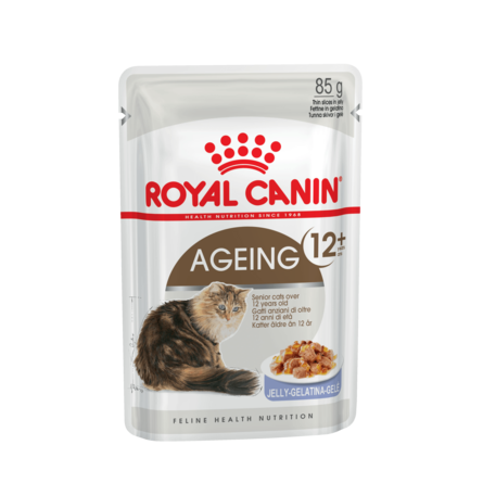 Royal Canin Ageing +12 Кусочки паштета в желе для пожилых кошек старше 12 лет, 85 гр - фото 1