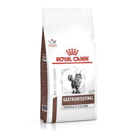 Royal Canin Gastro Intestinal Moderate Calorie Сухой лечебный корм для кошек при заболеваниях ЖКТ, 400 гр - фото 1