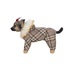 ДогМода Комбинезон с капюшоном на меху Клетка XXL для собак, девочка – интернет-магазин Ле’Муррр