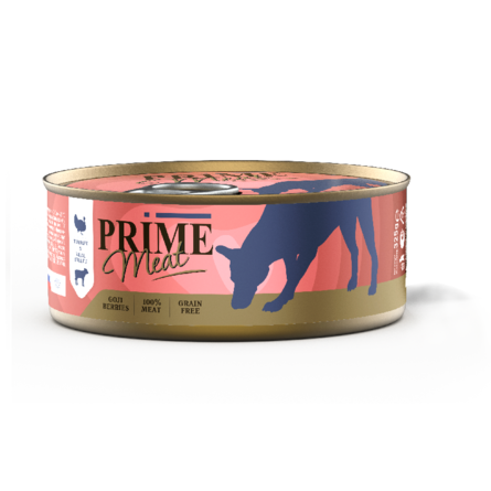 Prime Индейка с телятиной, филе в желе, для собак , 325 гр - фото 1