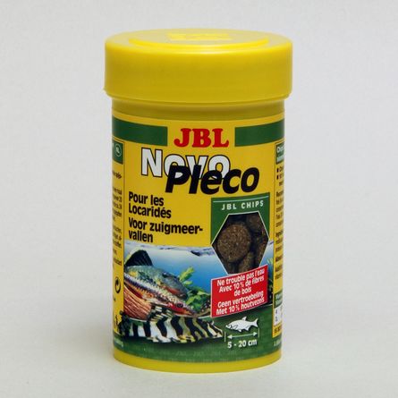 JBL NovoPleco Основной корм в форме тонущих чипсов для кольчужных сомов, 5,5 л (2900 г), 3100 гр