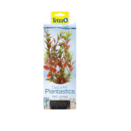 Tetra Растение аквариумное Red Ludvigia (M) 23 см. с утяжелителем - фото 1